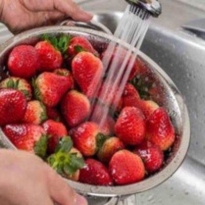 Правила мытья овощей, фруктов, ягод и зелени